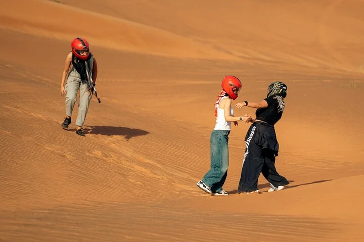 Dubai Half Day Desert Safari ATV or Buggy Ride & Sandboarding