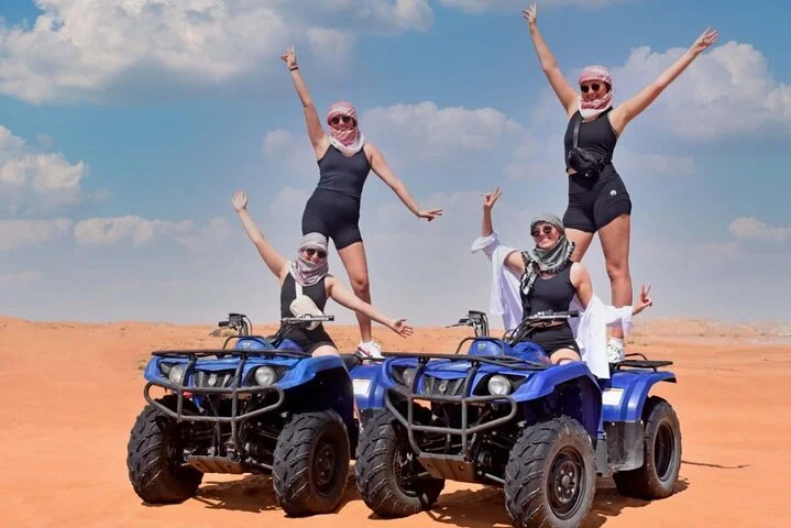 Dubai Half Day Desert Safari ATV or Buggy Ride & Sandboarding