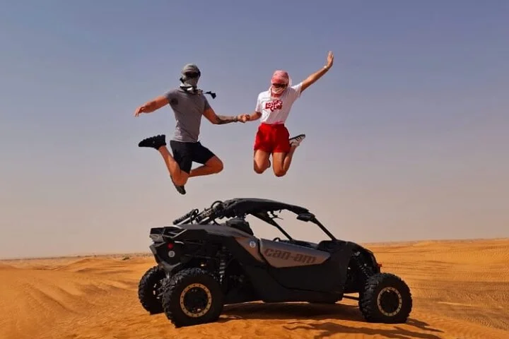 Dubai Half Day Desert Safari ATV or Buggy Ride & Sandboarding