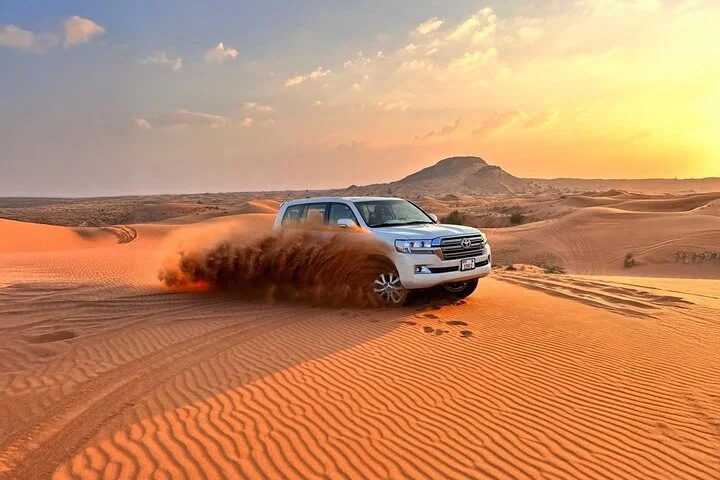 Dubai Half Day Red Dunes Desert Safari Experience Camel Ride