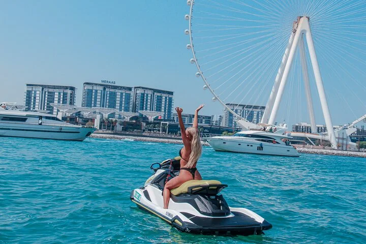 Dubai Jet ski 60 minute Guided Sightseeing Tour