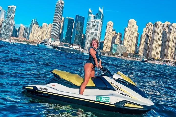 Dubai Jet ski 60 minute Guided Sightseeing Tour