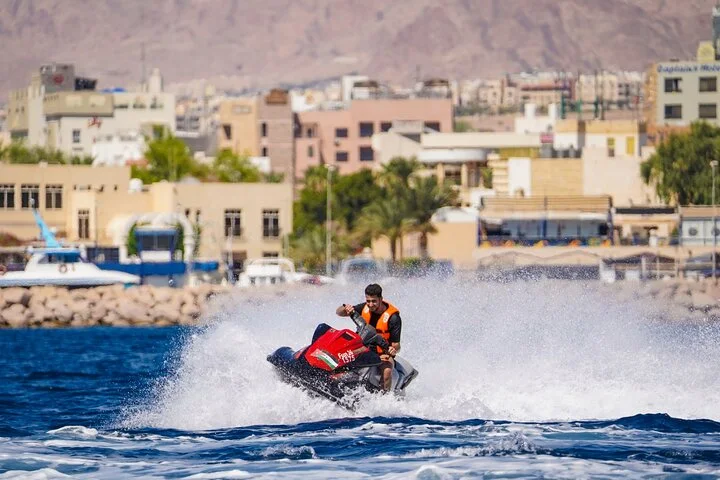 Dubai: Jet Ski Ride Burj Al Arab, Marina Beach or Mamzar