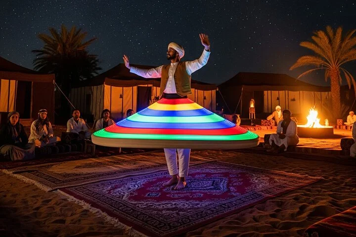 Dubai Lahbab Red Dune Evening Desert Safari with Live Shows