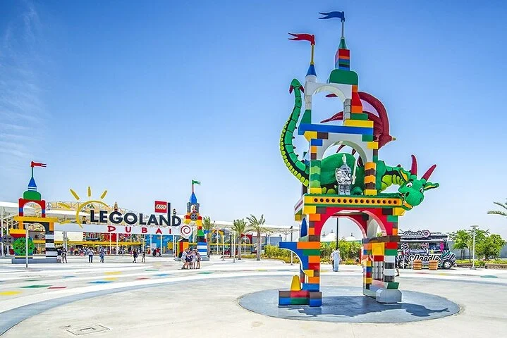 Dubai Legoland or Motion Gate Theme Park with Private Transfers