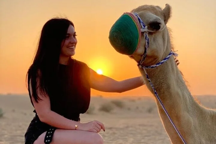 Dubai Long Self-Drive Quadbike with Camel and Falcon