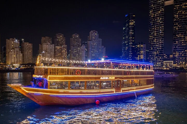Dubai Marina Cruise with Jack Sparrow Floating Restaurant