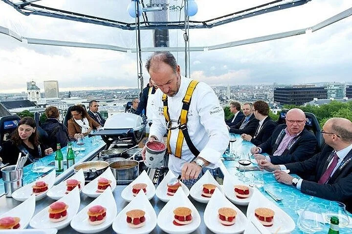 Dubai Marina Dinner in the sky with Optional Pick and Drop