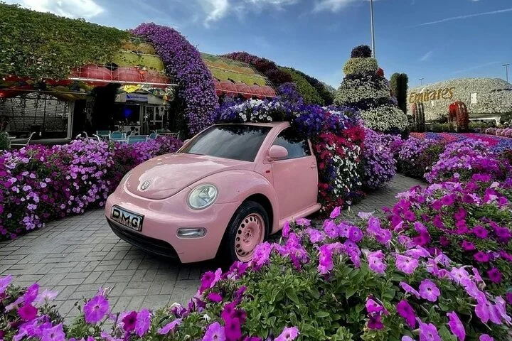 Dubai Miracle Garden and Butterfly Garden with Optional Transport