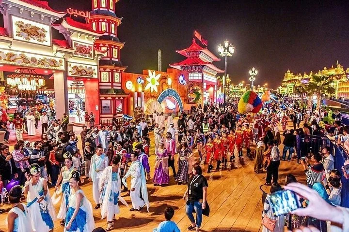 Dubai Miracle Garden and Global Village Admission Tickets
