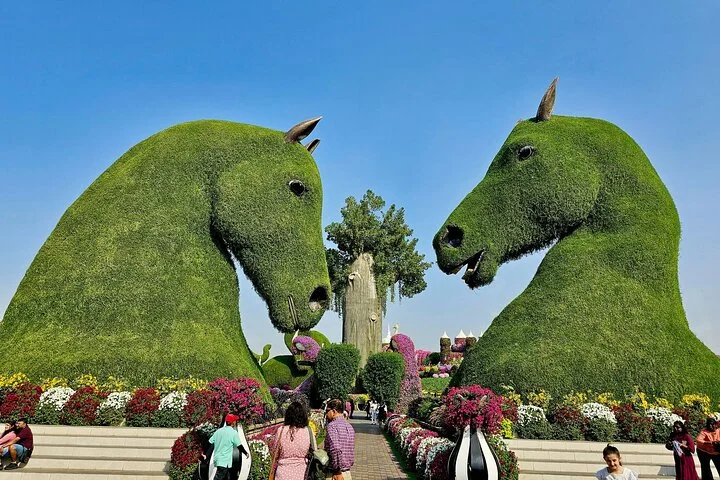 Dubai Miracle Garden and Global Village Admission Tickets