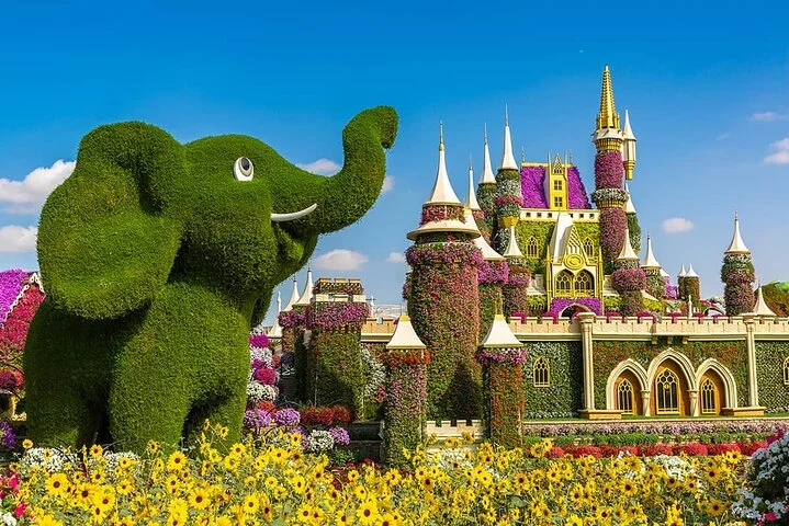 Dubai Miracle Garden and Global Village Combo Tickets