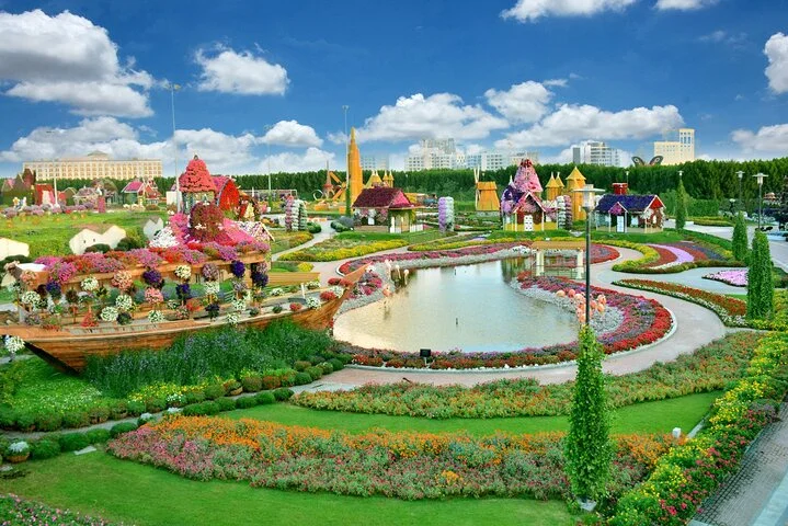Dubai Miracle Garden and Global Village Combo Tickets
