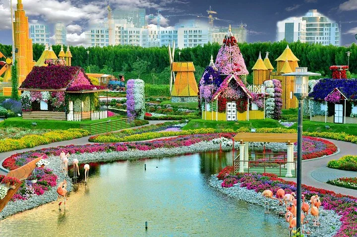 Dubai Miracle Garden and Global Village Combo Tickets