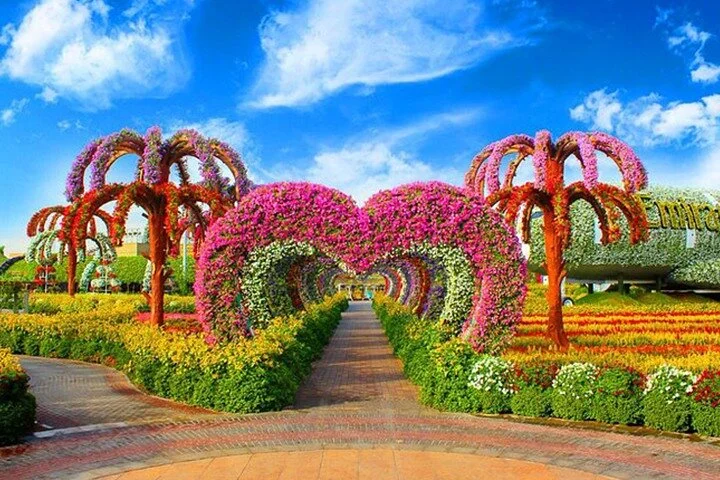 Dubai Miracle Garden and Global Village Tour