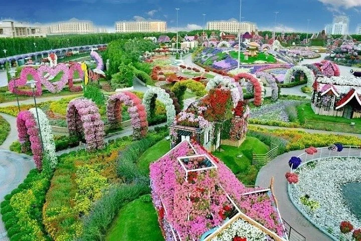 Dubai Miracle Garden and Global Village Tour
