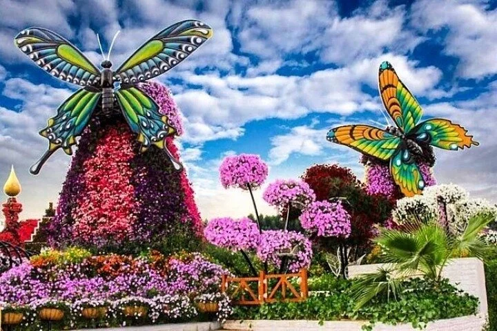 Dubai Miracle Garden and Global Village Tour