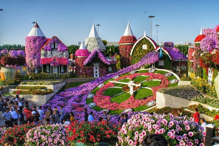 Dubai Miracle Garden Entry Tickets with Optional Hotel Transfers