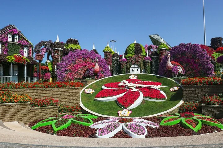 Dubai Miracle Garden Entry Tickets with Optional Hotel Transfers