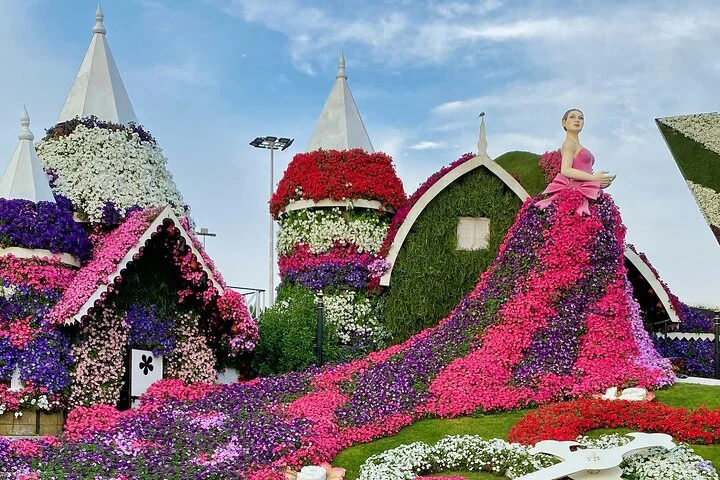 Dubai Miracle Garden Entry Tickets with Optional Hotel Transfers