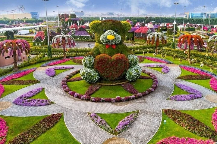 Dubai Miracle Garden Entry Tickets with Optional Transportation