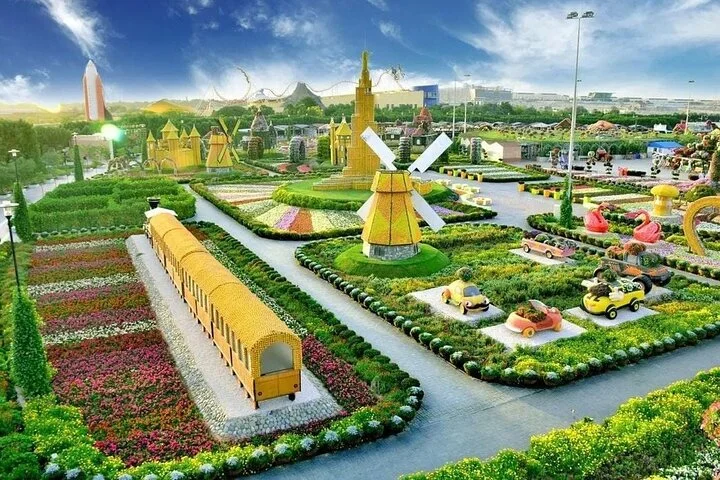 Dubai Miracle Garden Entry Tickets with Optional Transportation