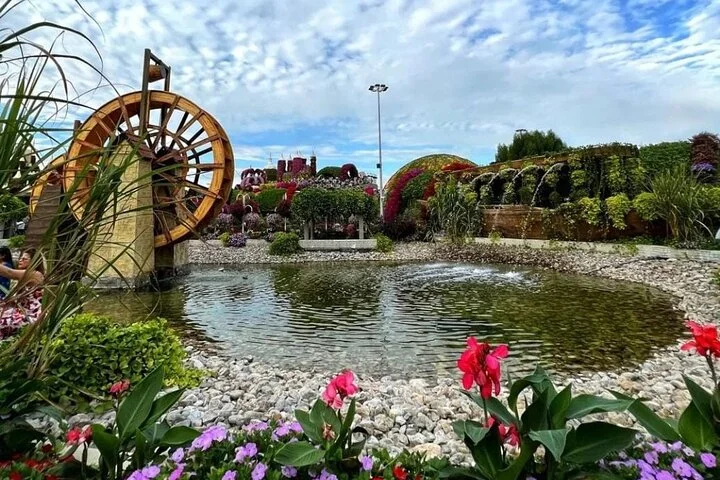 Dubai Miracle Garden Entry Tickets with Optional Transportation