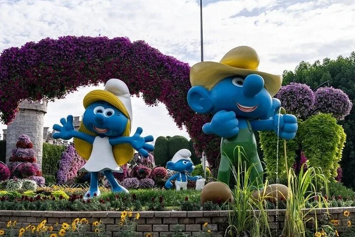 Dubai Miracle Garden Entry Tickets with Optional Transportation