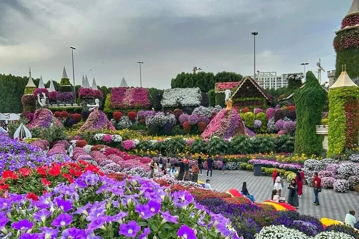 Dubai Miracle Garden Entry Tickets with Optional Transportation