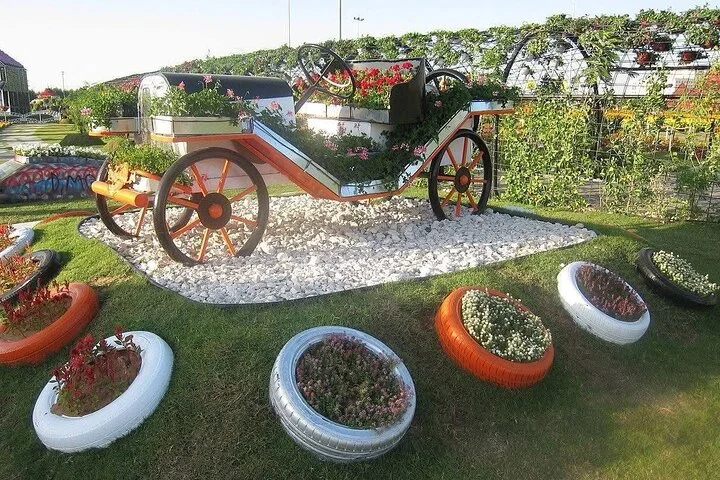 Dubai Miracle Garden Entry Tickets with Optional Transportation