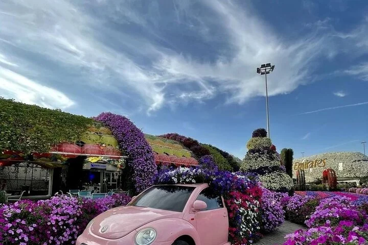Dubai Miracle Garden Entry Tickets with Optional Transportation