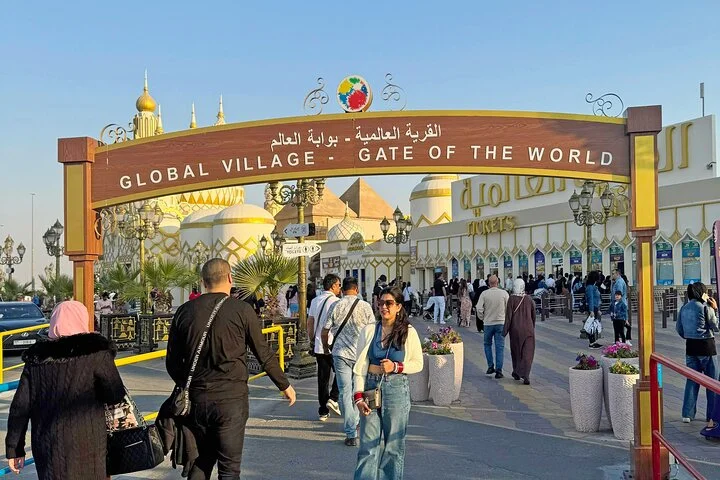Dubai Miracle Garden & Global Village Entry Tickets with Transfer