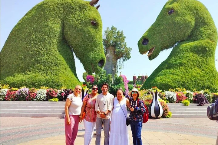 Dubai Miracle Garden & Global Village Entry Tickets with Transfer