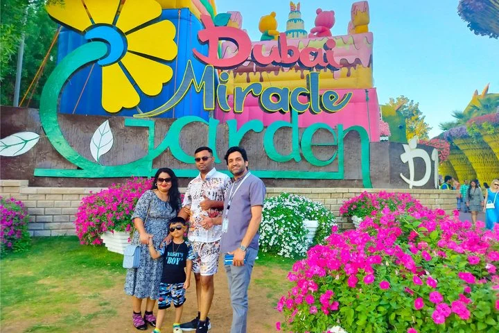 Dubai Miracle Garden & Global Village Entry Tickets with Transfer