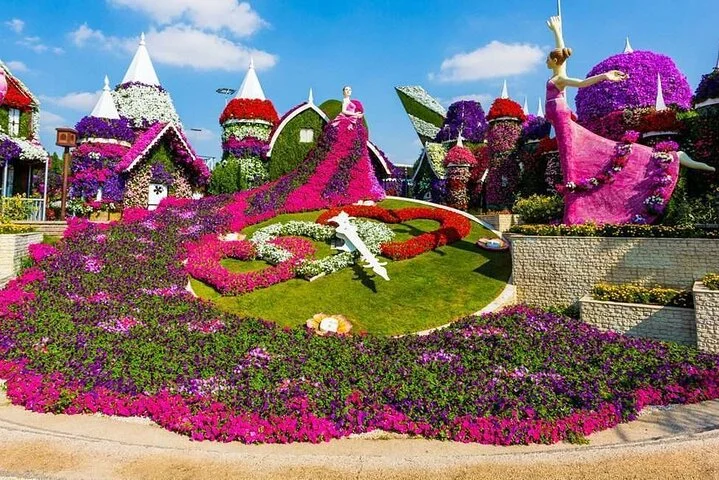 Dubai Miracle Garden Tickets with Round Trip Transfer
