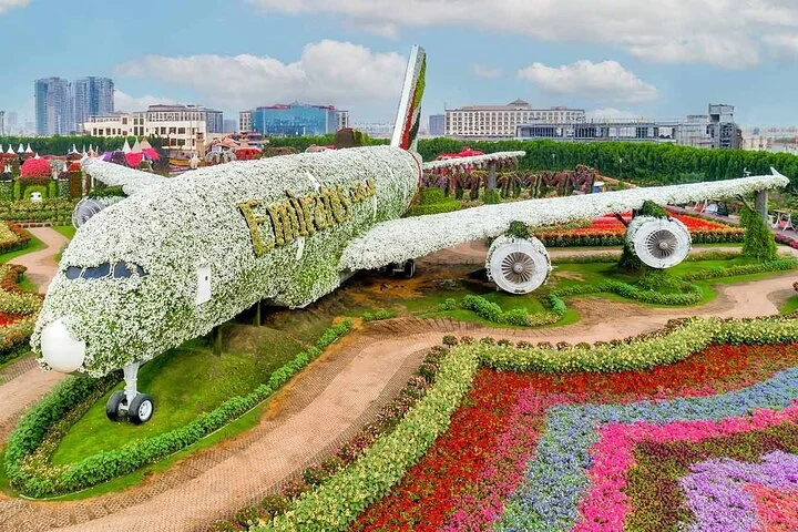 Dubai Miracle Garden Tickets with Round Trip Transfer