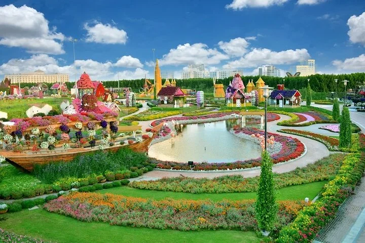 Dubai Miracle Garden Tickets with Round Trip Transfer