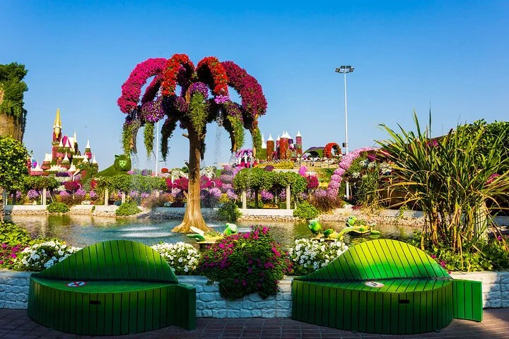 Dubai Miracle Garden Tickets with Round Trip Transfer