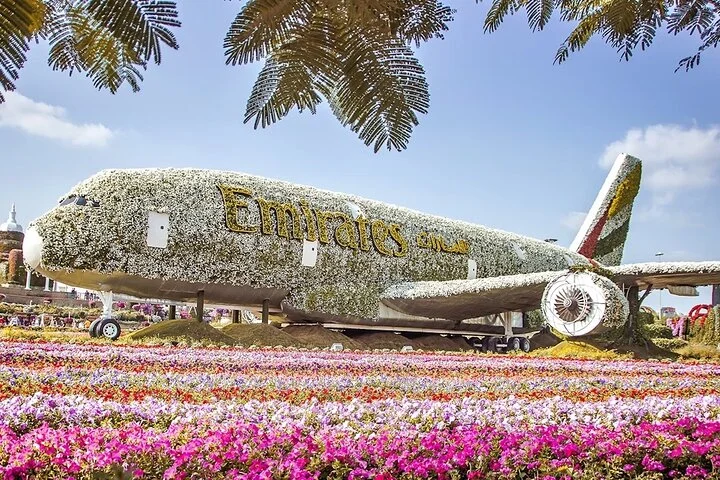 Dubai Miracle Garden Tickets with Round Trip Transfer