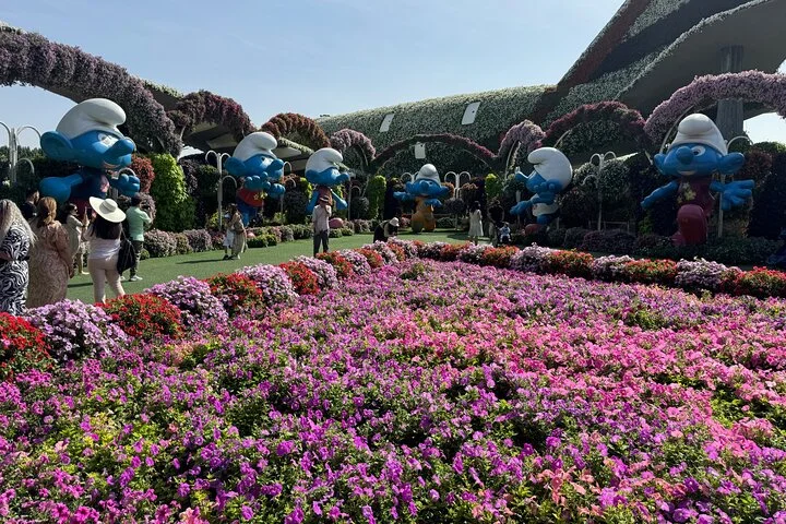 Dubai Miracle Garden Tour with Return Transfer