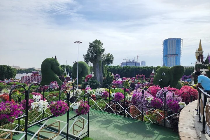 Dubai Miracle Garden with Private Transfers