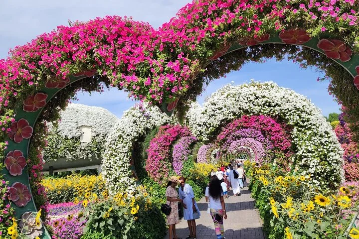 Dubai Miracle Garden with Private Transfers