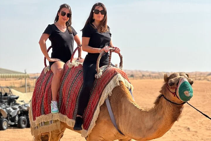 Dubai Morning 4 Seater Buggy Tour Sand Boarding & Camel ride
