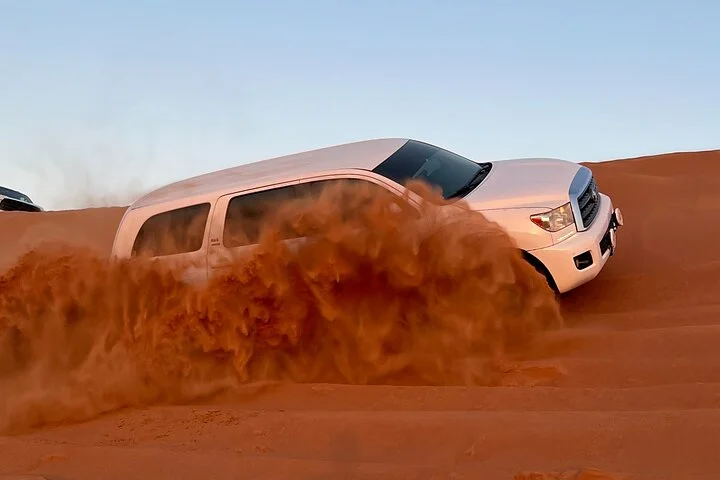 Dubai: Morning Desert Safari With Camel Farm Visit & Refreshment