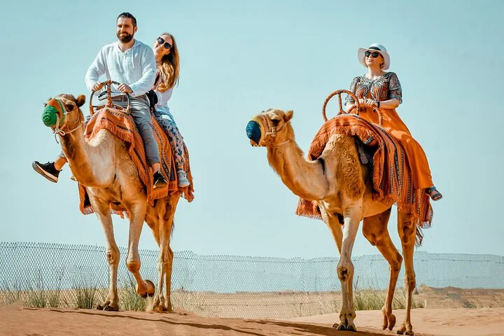 Dubai: Morning Desert Safari With Camel Farm Visit & Refreshment