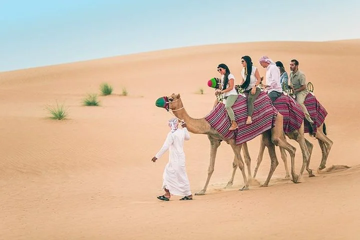 Dubai Morning Desert Safari with Quad Bike, Camel & Dune Bashing