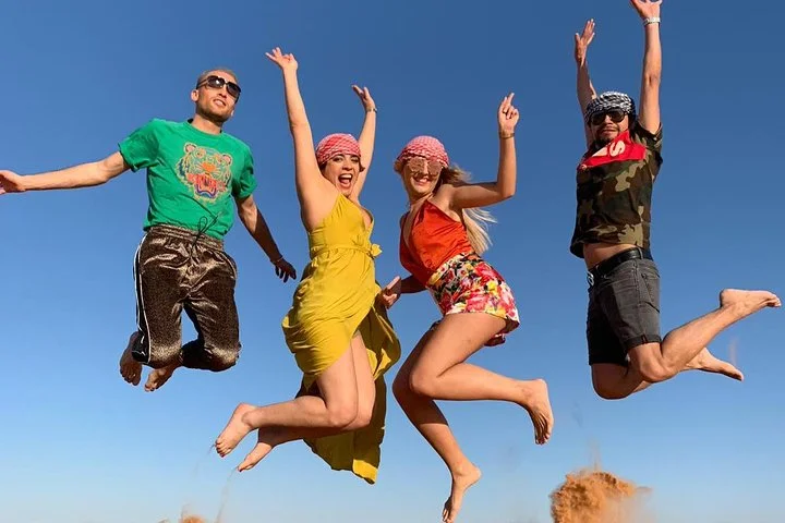 Dubai Morning Desert Safari with Quad Bike, Camel & Dune Bashing