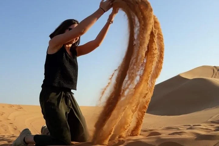 Dubai Morning Desert Safari with Quad Bike, Camel & Dune Bashing
