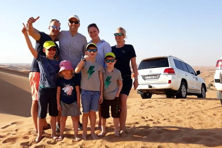 Dubai Morning Desert Safari with Quad Bike, Camel & Dune Bashing