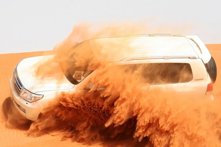 Dubai Morning Desert Safari with Quad Bike, Camel & Dune Bashing